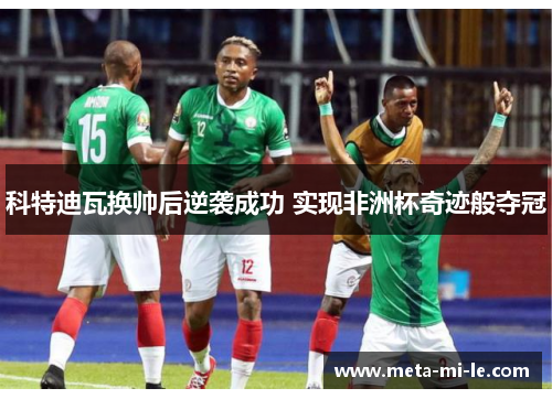 科特迪瓦换帅后逆袭成功 实现非洲杯奇迹般夺冠